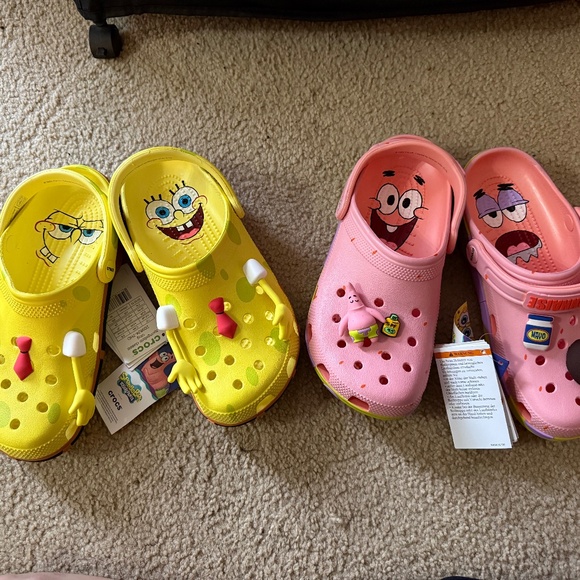 Crocs SpongeBob clogs w9 - Picture 3 of 3